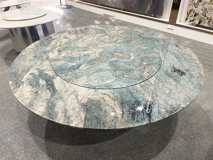 Jeriba Blue Quartzite table Jeriba Blue Quartzite table